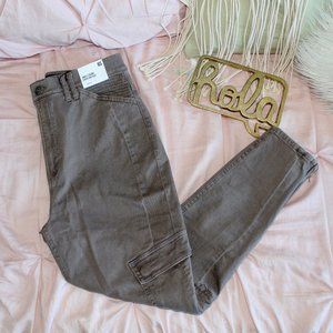 Express Ankle Legging Super High Rise Cargo Pants